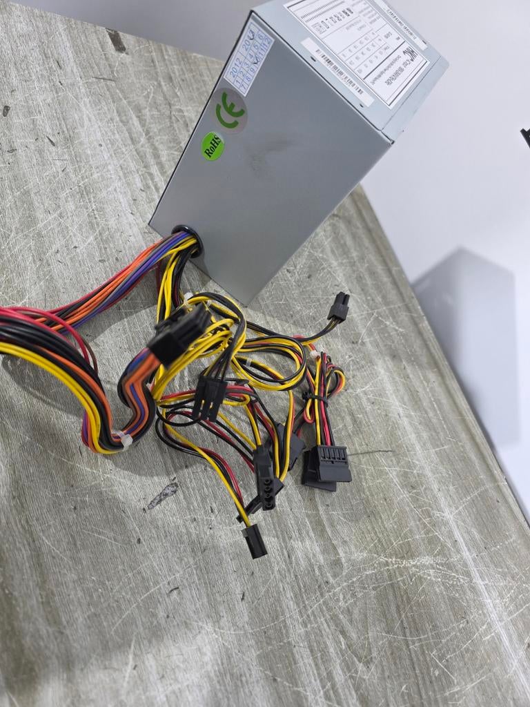 Hkc 450w max voeding psu power supply sz-450pdr, Computers en Software, Ophalen of Verzenden, Gebruikt