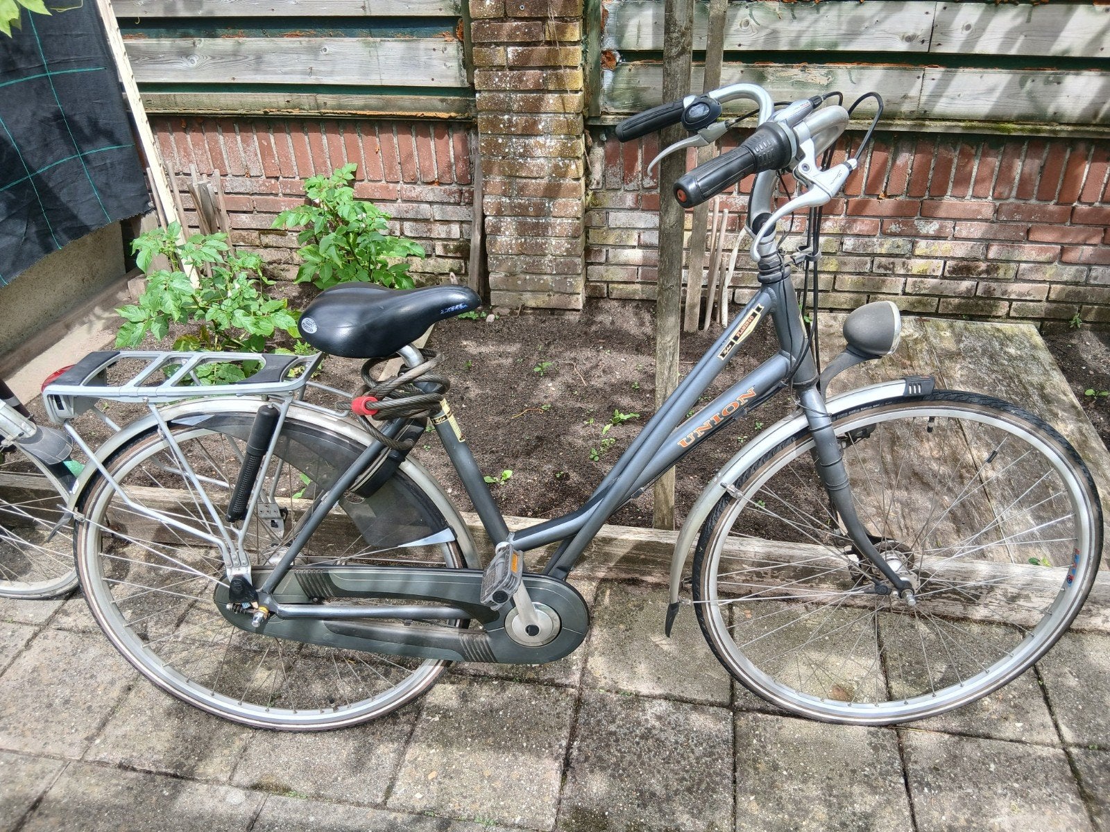 Flamingo unıon damesfıets, Versnellingen, Zo goed als nieuw, 50 tot 53 cm, Trommelrem