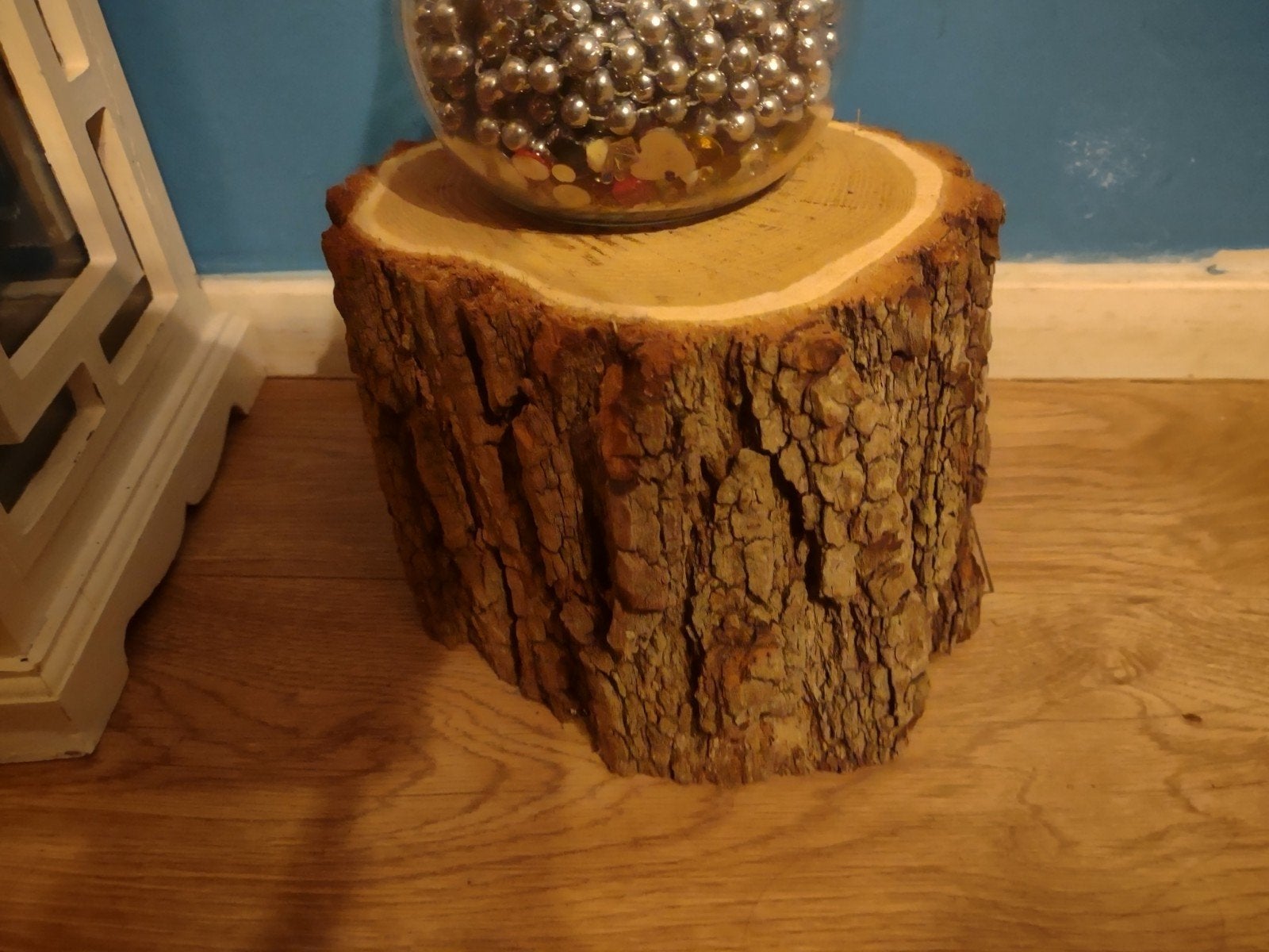 Decoratieve Houten Boomstronk - Rustieke Sfeer, Ophalen, Hout, Gebruikt, Landelijk