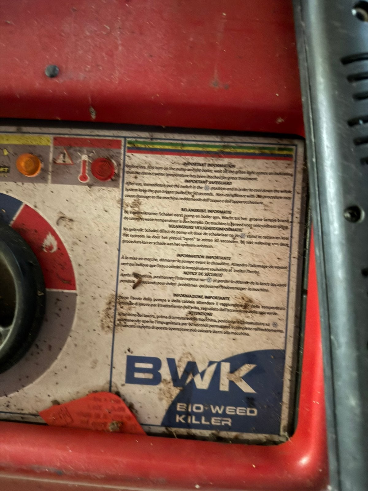 Onkruidmachine bwk, Ophalen, Gebruikt, Onkruidbestrijding