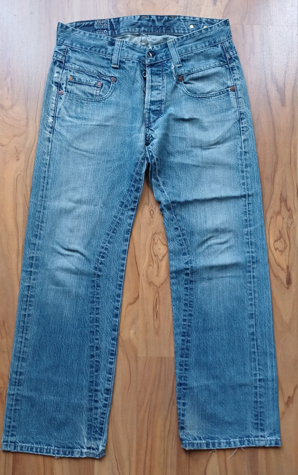 Vintage G-Star Raw SC Radar Low Loose Jeans W33 L32, Ophalen, G-Star Raw, Blauw, W33 - W34 (confectie 48/50)