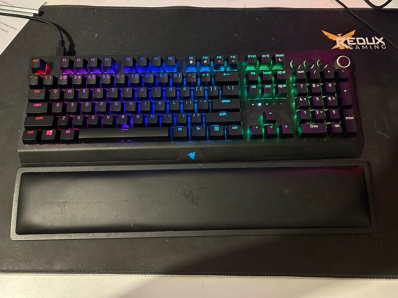 Razer BlackWidow V3 Pro Gaming Toetsenbord, Computers en Software, Toetsenborden, Gaming toetsenbord, Ophalen of Verzenden, Zo goed als nieuw