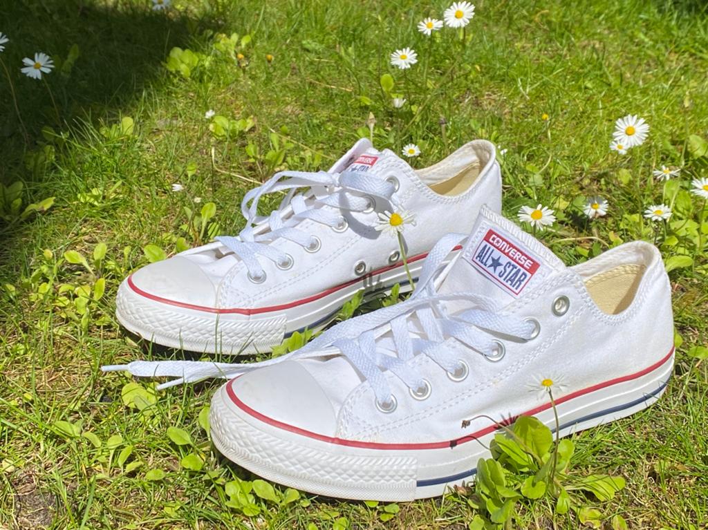 Converse, Kleding | Dames, Schoenen, Zo goed als nieuw, Sneakers of Gympen, Wit, Ophalen of Verzenden