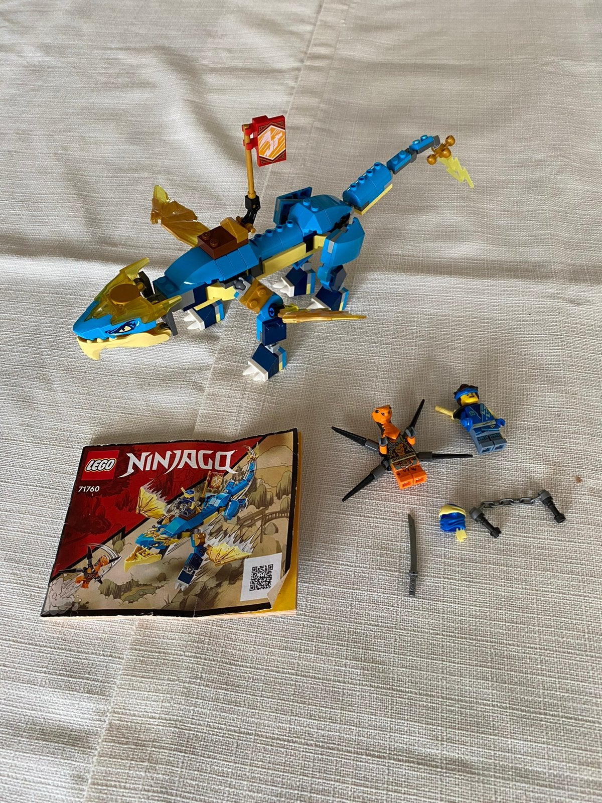 Lego 71760 Jay’s Thunder Dragon EVO, Compleet, Gebruikt, Lego, Ophalen of Verzenden