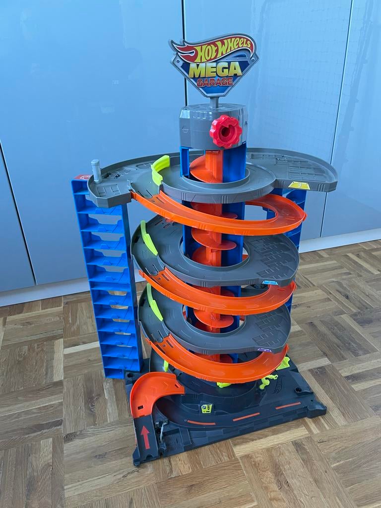 Hot Wheels Mega Garage - Grote Parkeergarage, Ophalen, Gebruikt, Jongen of Meisje
