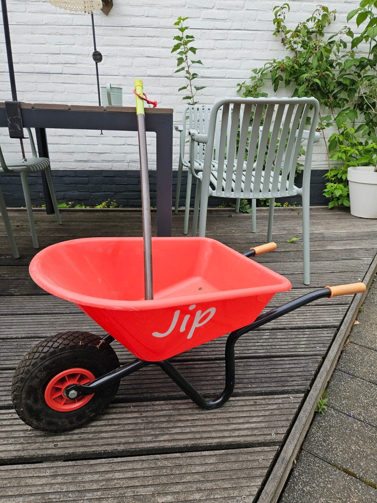 Voor een Jip: kruiwagen met bezem (janod), Ophalen, Gebruikt, Duwvoertuig