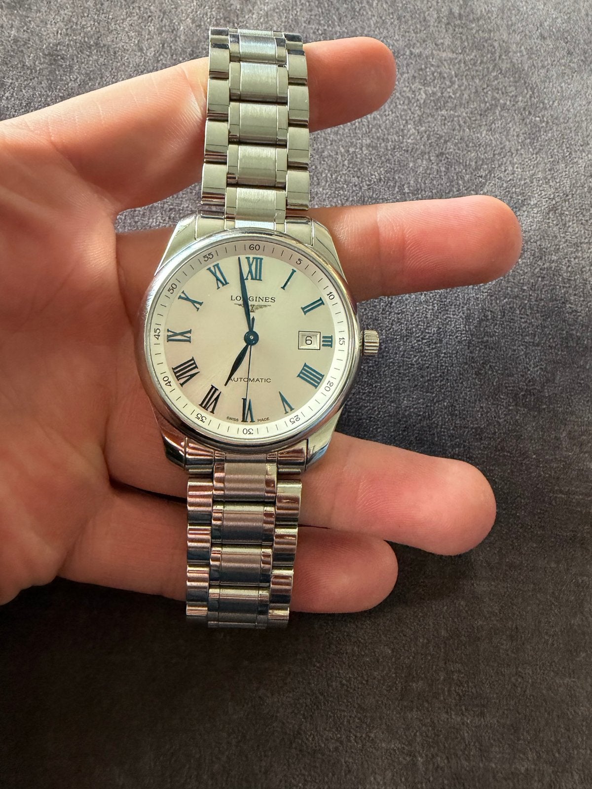Longines Master Collection Automatisch Horloge 40mm, Staal, Staal, Polshorloge, Nieuw