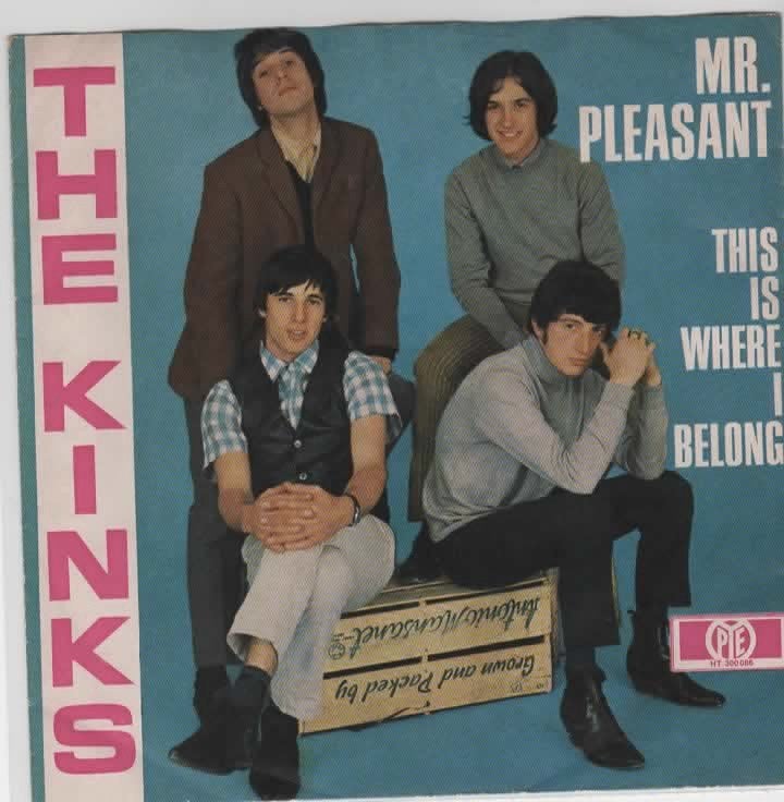 The Kinks- Mr. Pleasant  Duitse persing
