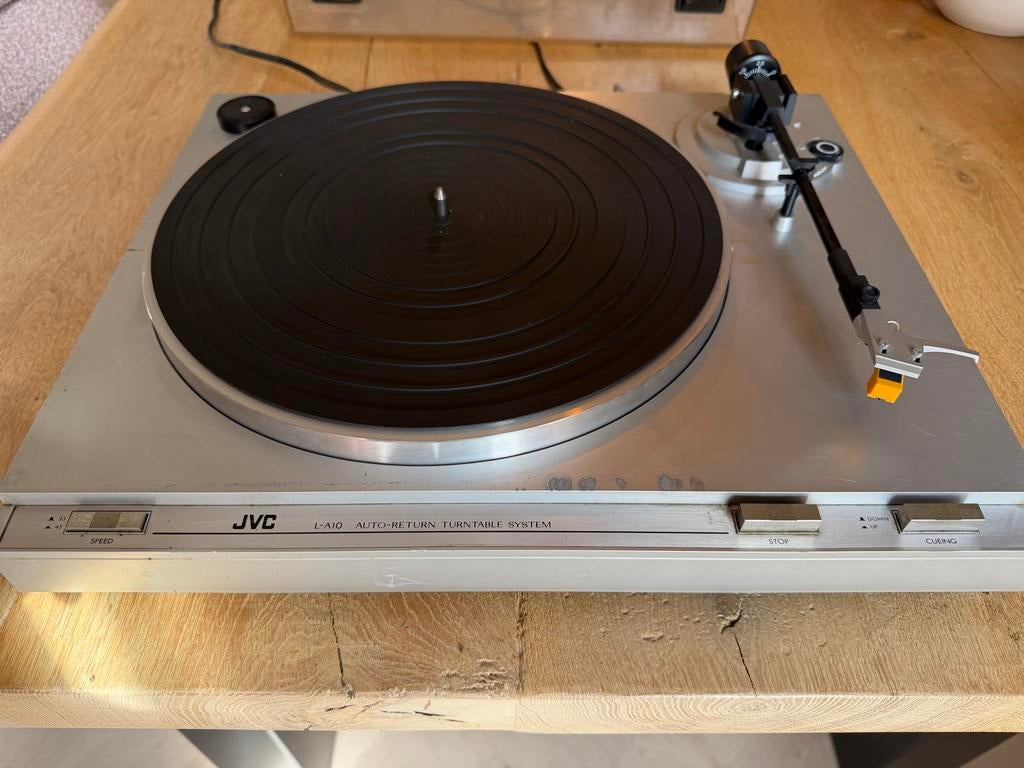 JVC L-A10 vintage platenspeler, Overige merken, Gebruikt, Automatisch, Ophalen of Verzenden