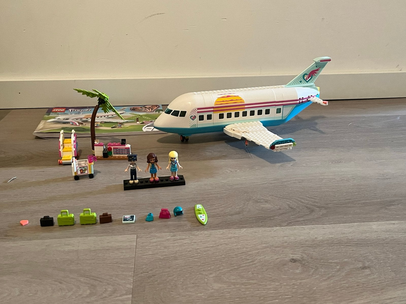 Lego Friends Vliegtuig 41429 met poppetjes en accessoires, Ophalen of Verzenden, Zo goed als nieuw