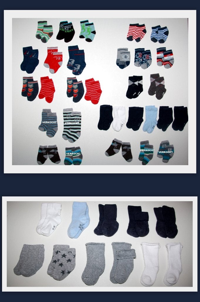 ZGAN babysokjes babysokken sokken sokjes maat 62 / 68, Kinderen en Baby's, Babykleding | Schoentjes en Sokjes, Ophalen of Verzenden