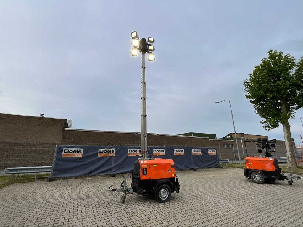 2019 Trime X-Eco A0122 Lichtmast aanhangwagen, Auto diversen, Aanhangers en Bagagewagens, Gebruikt