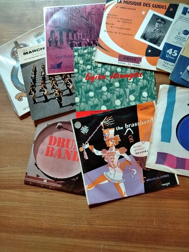 Grammofoonplaten marsmuziek, Ophalen of Verzenden, Zo goed als nieuw, Overige genres, Overige typen