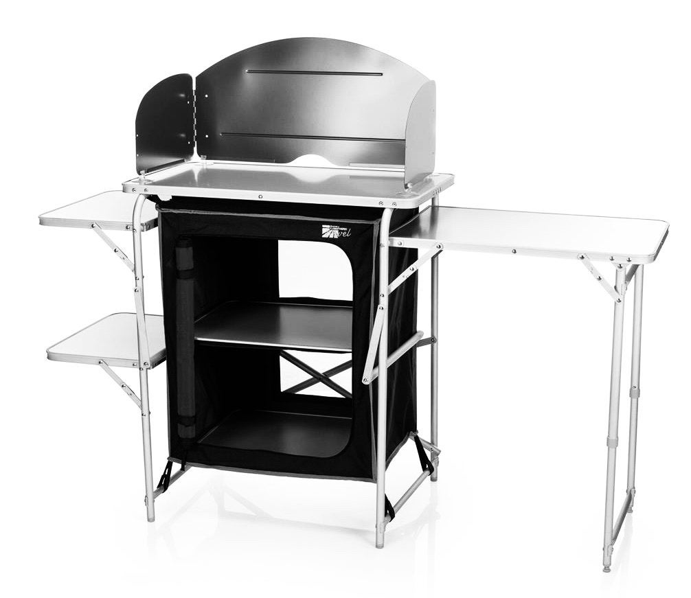 Opklapbare campingkeuken, Ophalen, Zo goed als nieuw