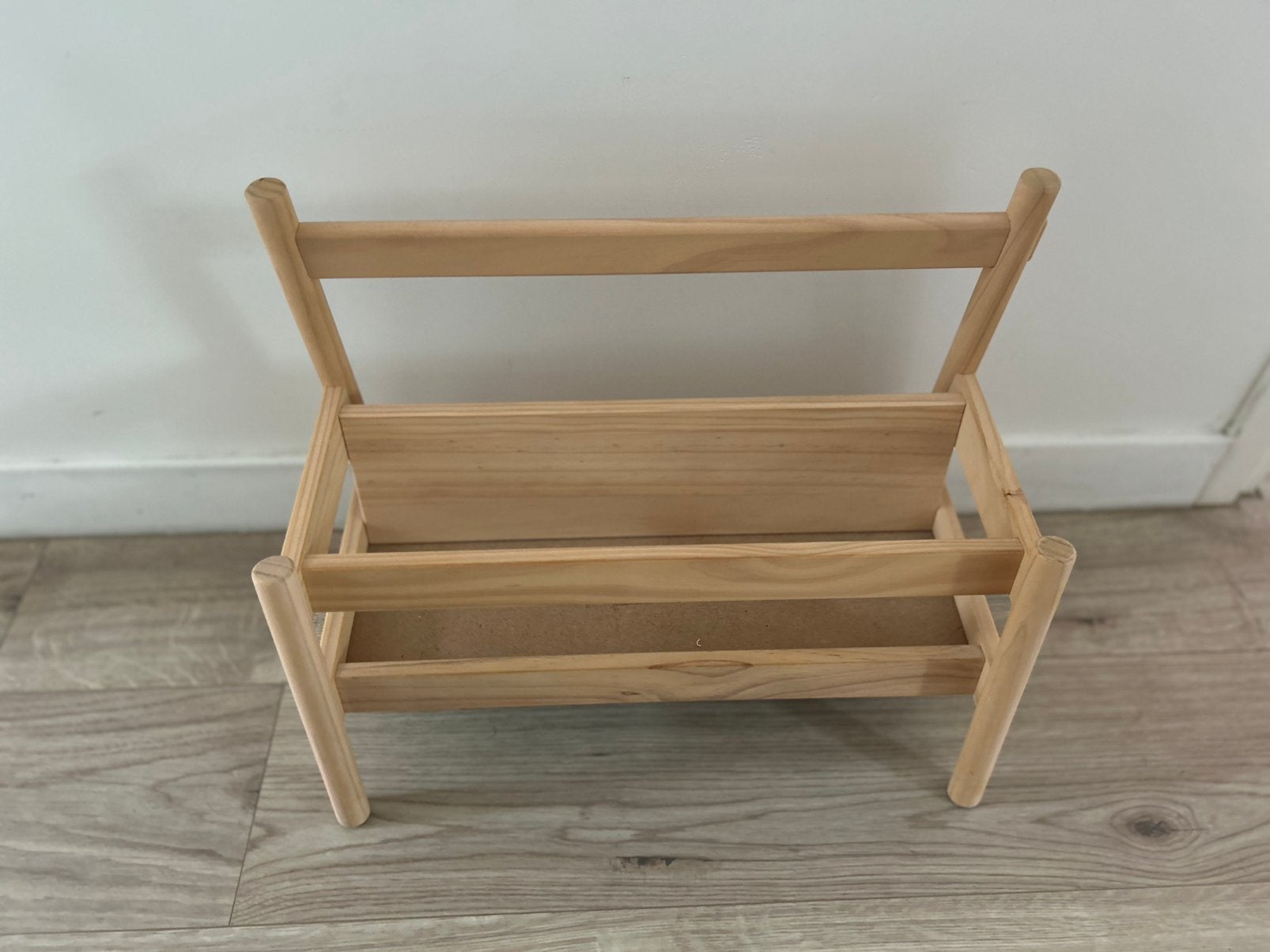 Houten Boekenstandaard ikea, Ophalen, Zo goed als nieuw, Overige typen