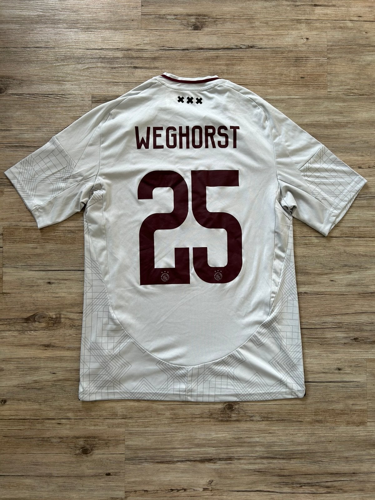 Origineel AFC Ajax 3e Shirt Weghorst #25 - Maat M, Maat M, Ophalen of Verzenden, Zo goed als nieuw, Shirt