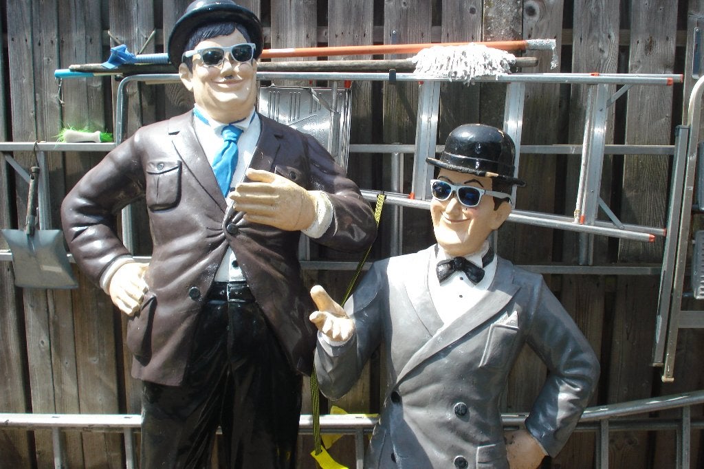 dikke en de dunnen stan laurel olivierhardy, Ophalen, Gebruikt, Overige typen