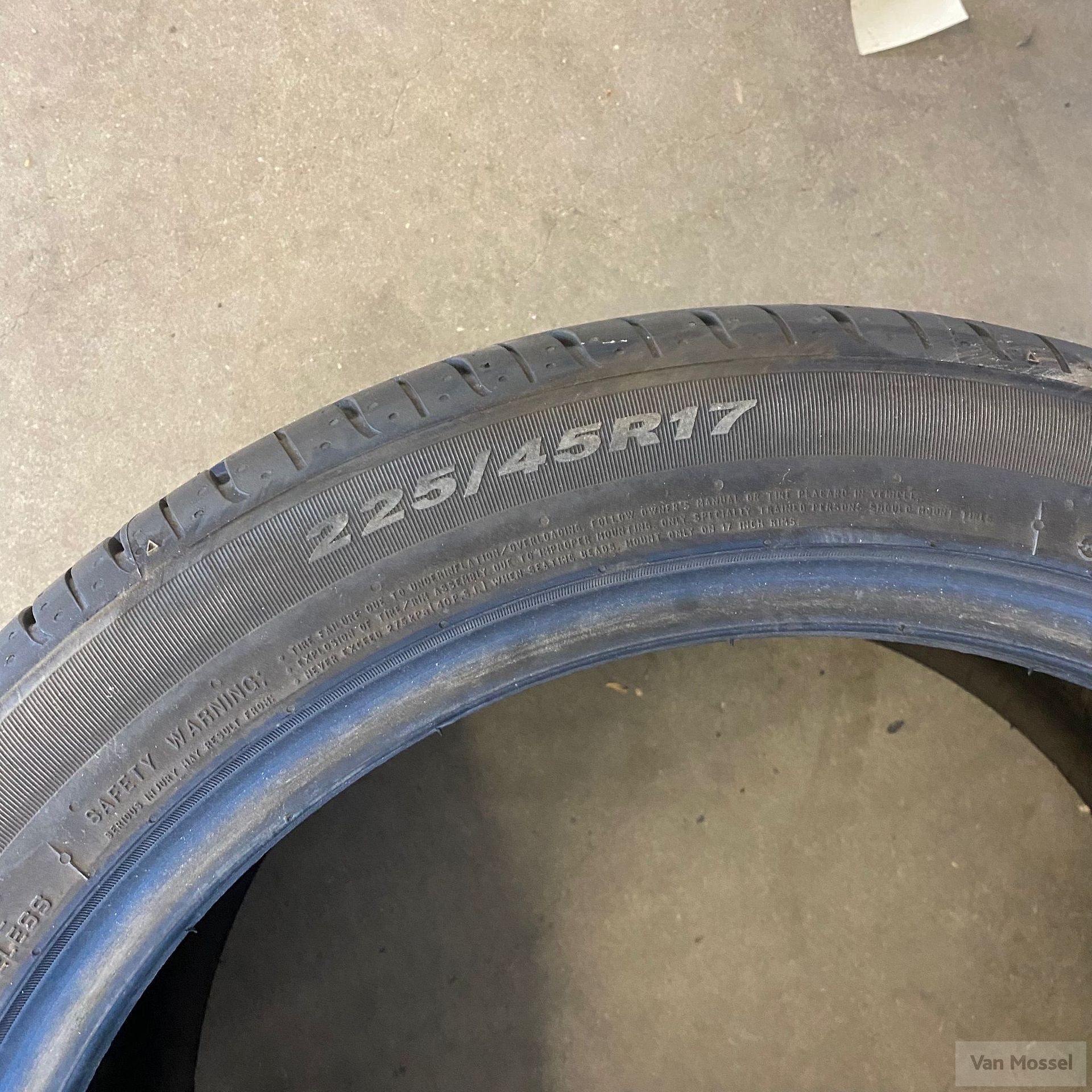 Nexen N Fera Sport SU2 225/45/R17 91W, Gebruikt, -, -, 17 inch