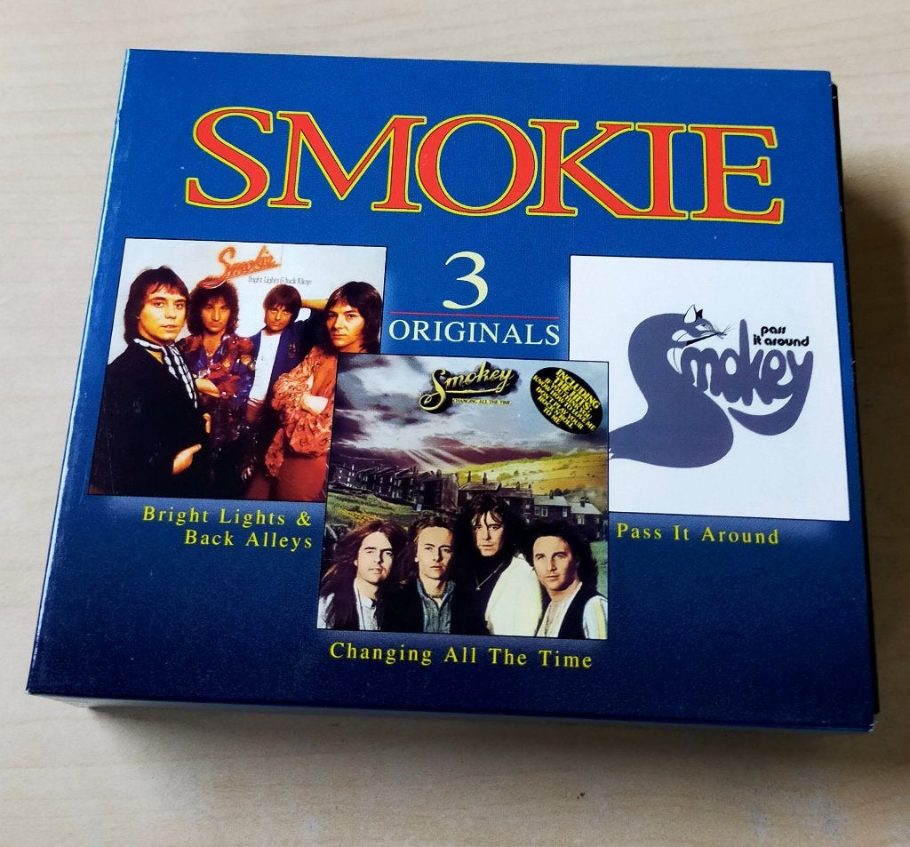Smokie - 3 Originals 3CD Bright Lights & Bsck Alleys Changin