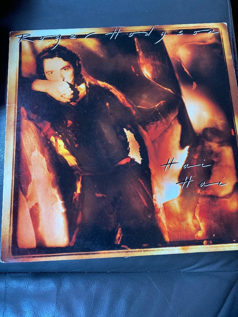 Roger Hodgson - Hai Hai LP (1987), Cd's en Dvd's, LP, Singer-songwriter, Gebruikt, Ophalen of Verzenden