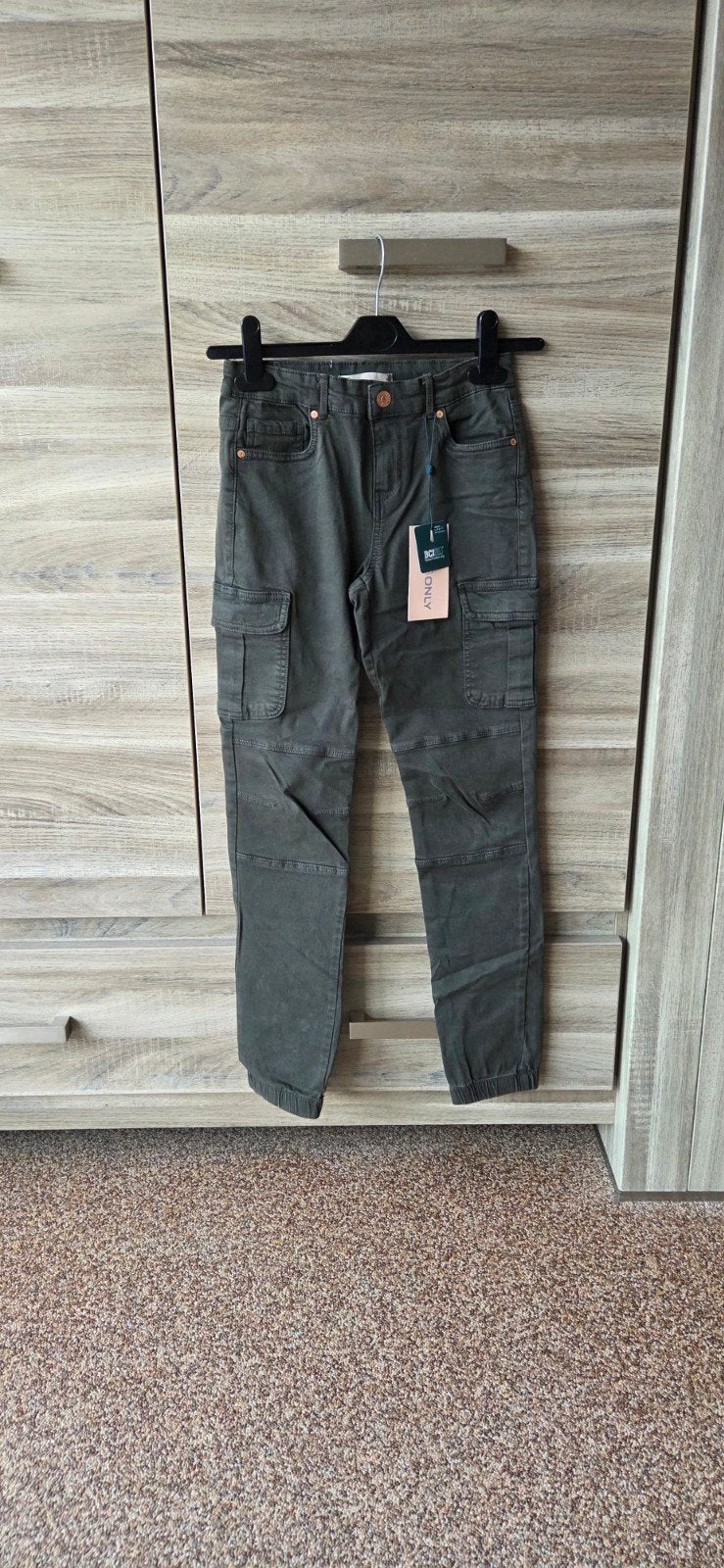 nieuwe kids only kaki cargo broek maat 152, Broek, Meisje, Kids Only, Nieuw