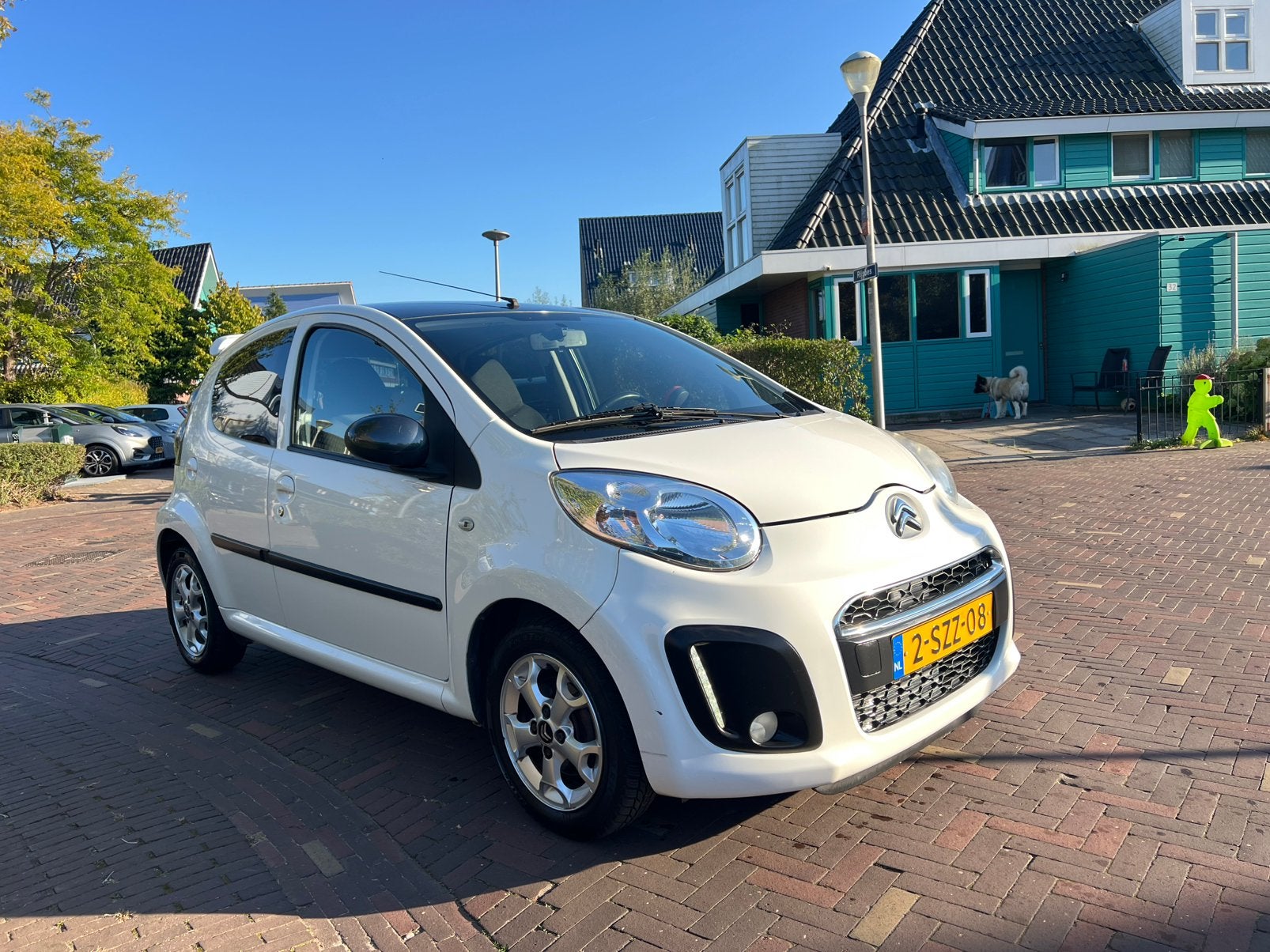 Citroën C1 1.0 Bi-Ton Airco | LED | 5-Deurs | Inruil mog., Auto's, Voorwielaandrijving, 4 stoelen, C1, Origineel Nederlands