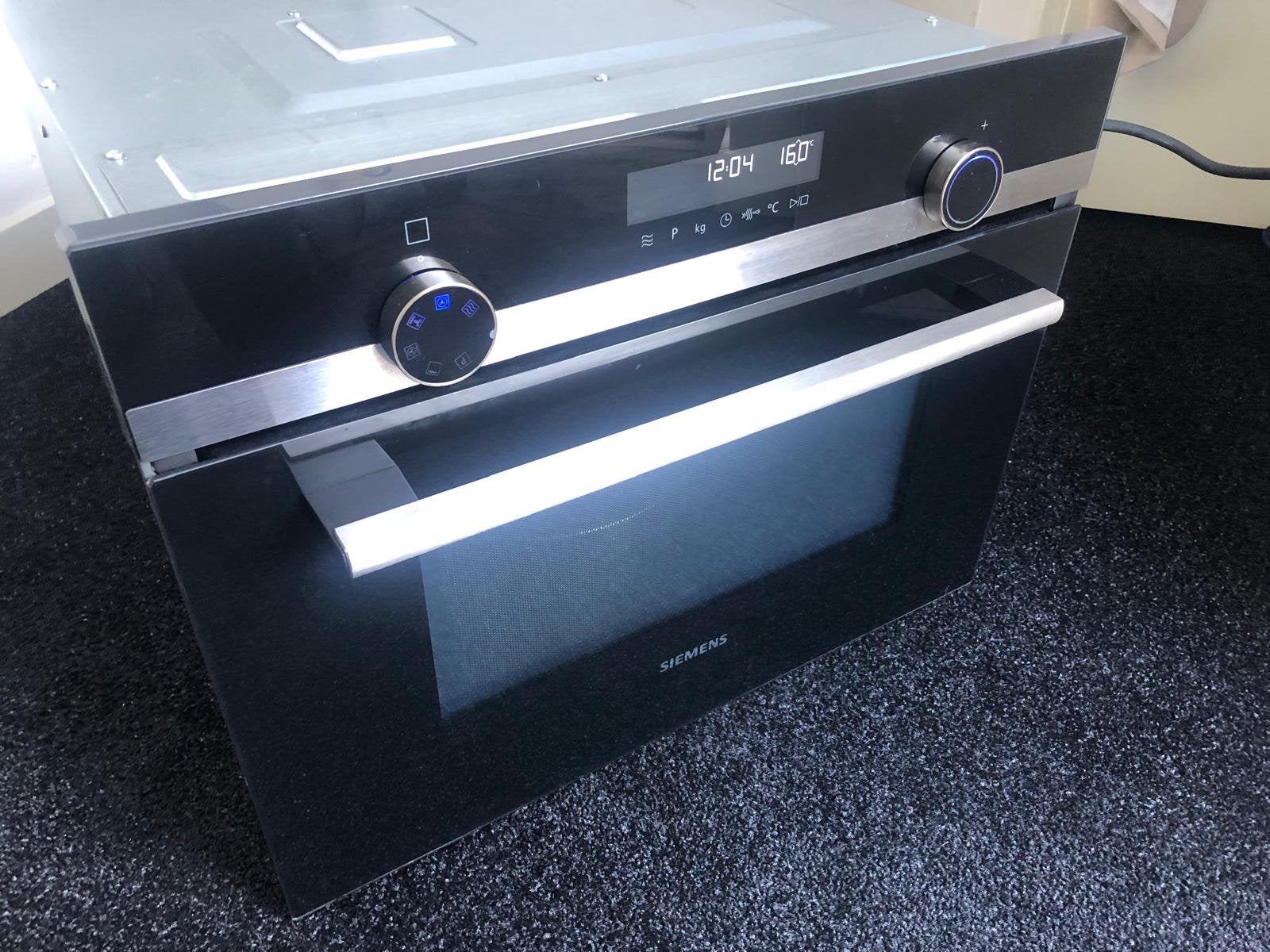 NETTE SIEMENS COMBI MAGNETRON MET OVENFUNCTIE, Witgoed en Apparatuur, Magnetrons, Ophalen, Grill, Zo goed als nieuw, Inbouw