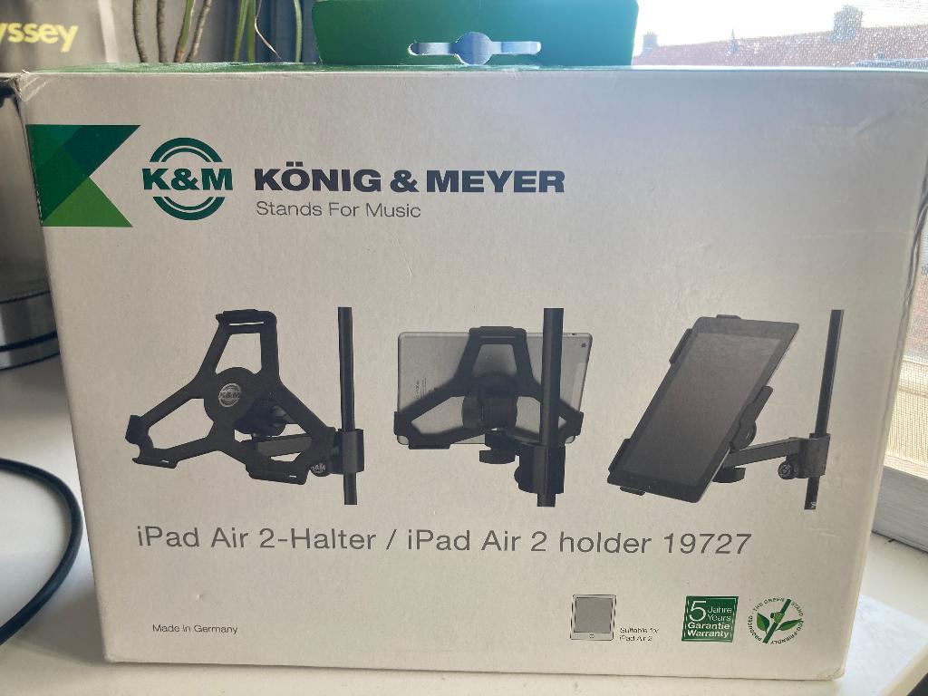Konig & Meyer Ipad Air 2 Houder, Muziek en Instrumenten, Ophalen of Verzenden, Nieuw, Muziekstandaard, Overige instrumenten