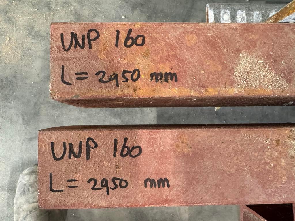 Diverse stalen balken en profielen - UNP, HEA, L-profiel, Doe-het-zelf en Verbouw, Metalen, Ophalen, Gebruikt, IJzer