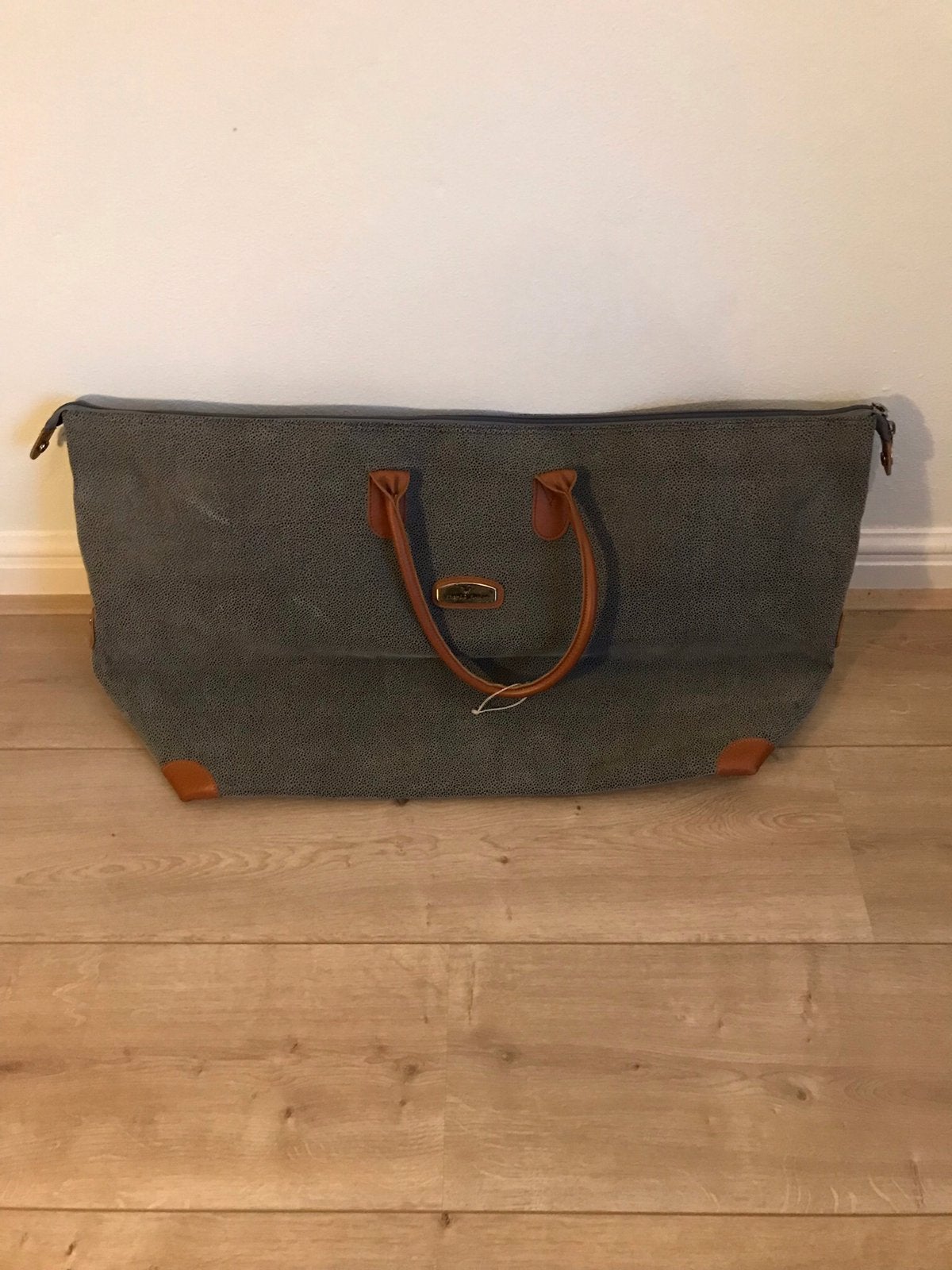 David jones zara mango active blauw leer strandtas kleding, Ophalen of Verzenden
