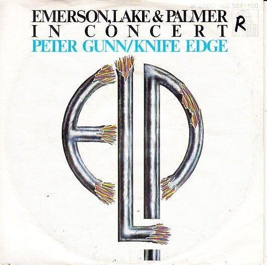 emerson lake & palmer - peter gunn  (1979), Gebruikt, 7 inch, Single, Ophalen of Verzenden