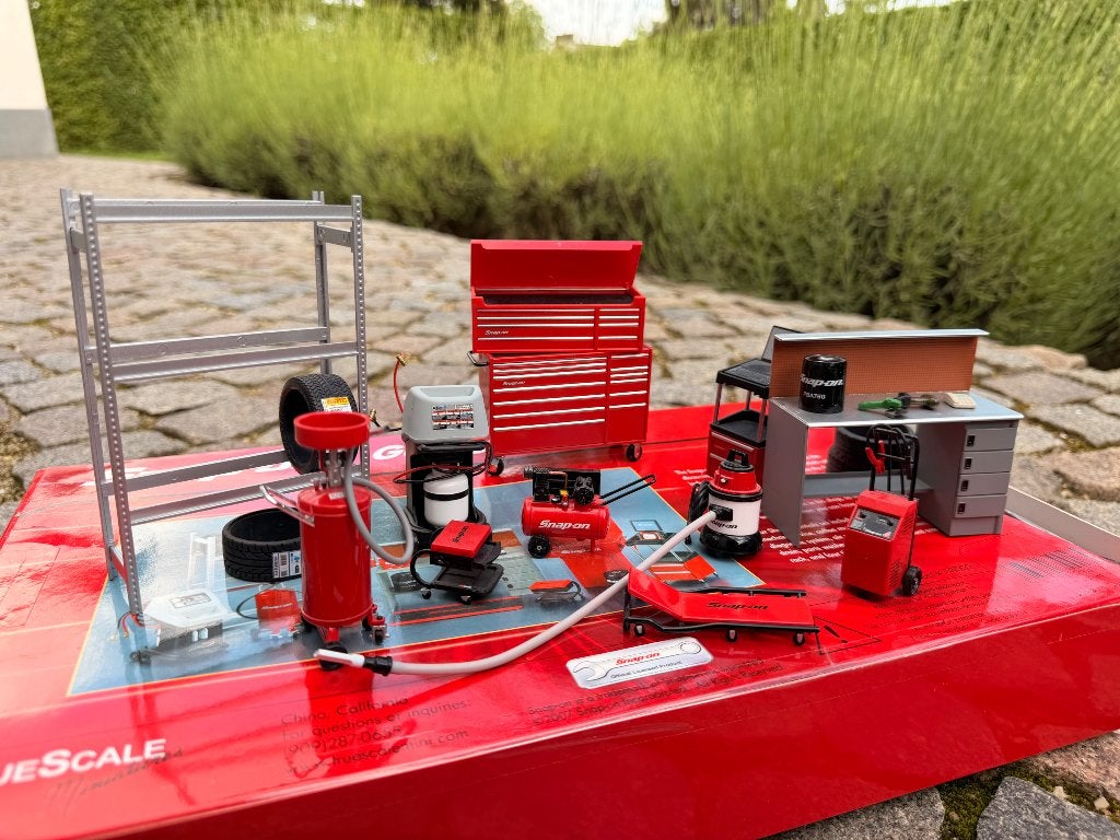 Garage Set van Snap On (Truescale Miniatures), Ophalen of Verzenden, Zo goed als nieuw, Overige merken