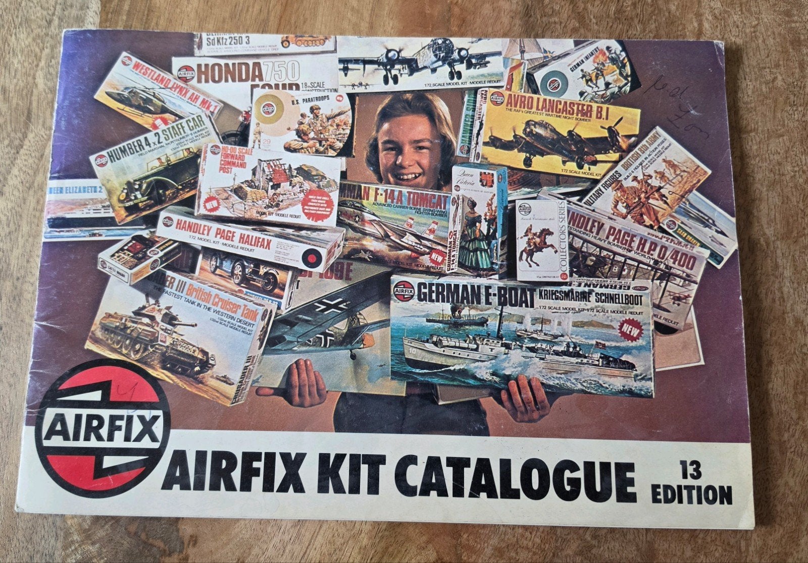 Airfix Kit Catalogus Editie 13 - 1976 - 80 pagina's, Ophalen of Verzenden, Gelezen, Catalogus