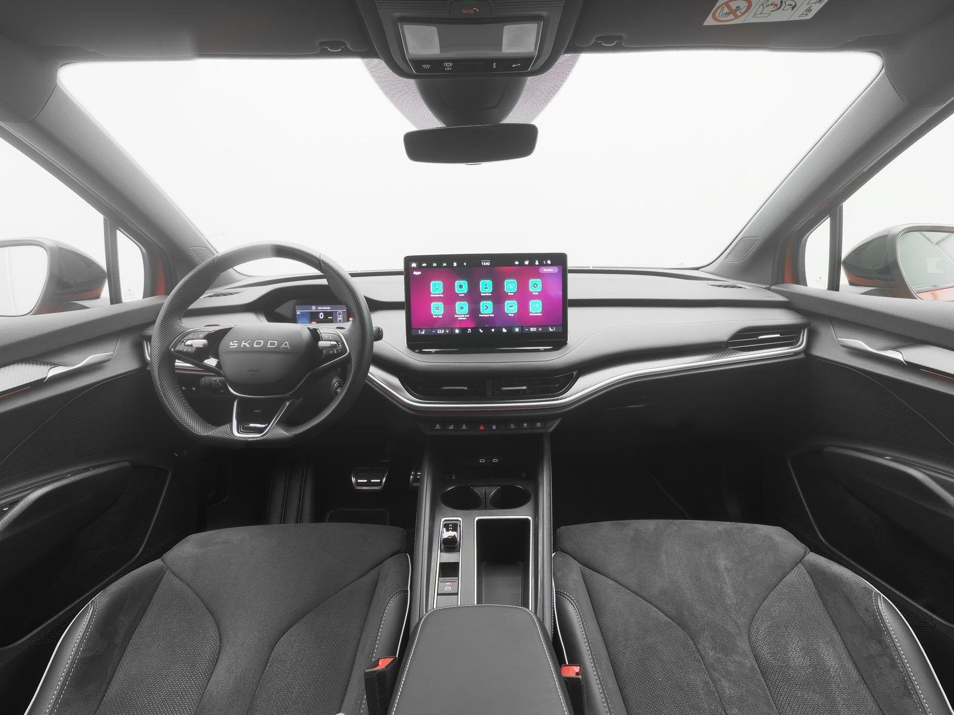 Skoda Elroq 60 Sportline 204pk | LED Matrix | SOH 100% | Nav, Auto's, Automaat, Achterwielaandrijving, Gebruikt, 1878 kg