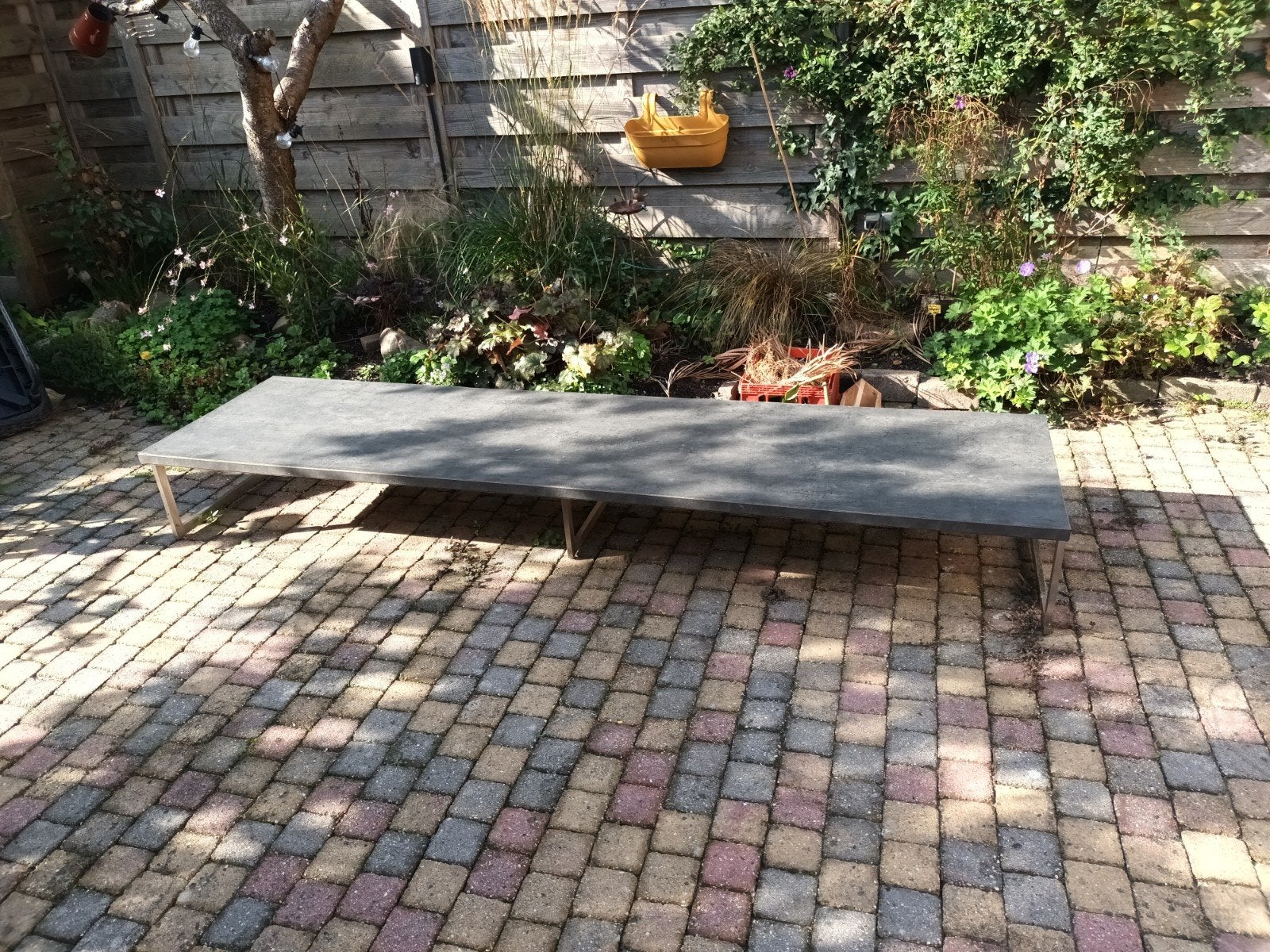 keukenblad/ tv meubel, Ophalen of Verzenden, 50 tot 75 cm, Metaal, Minder dan 100 cm