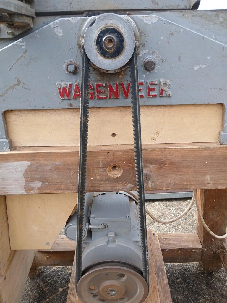 Wagenveer Vlakbank - Vintage Houtbewerkingsmachine, Ophalen, Gebruikt, Overige soorten, Wagenveer