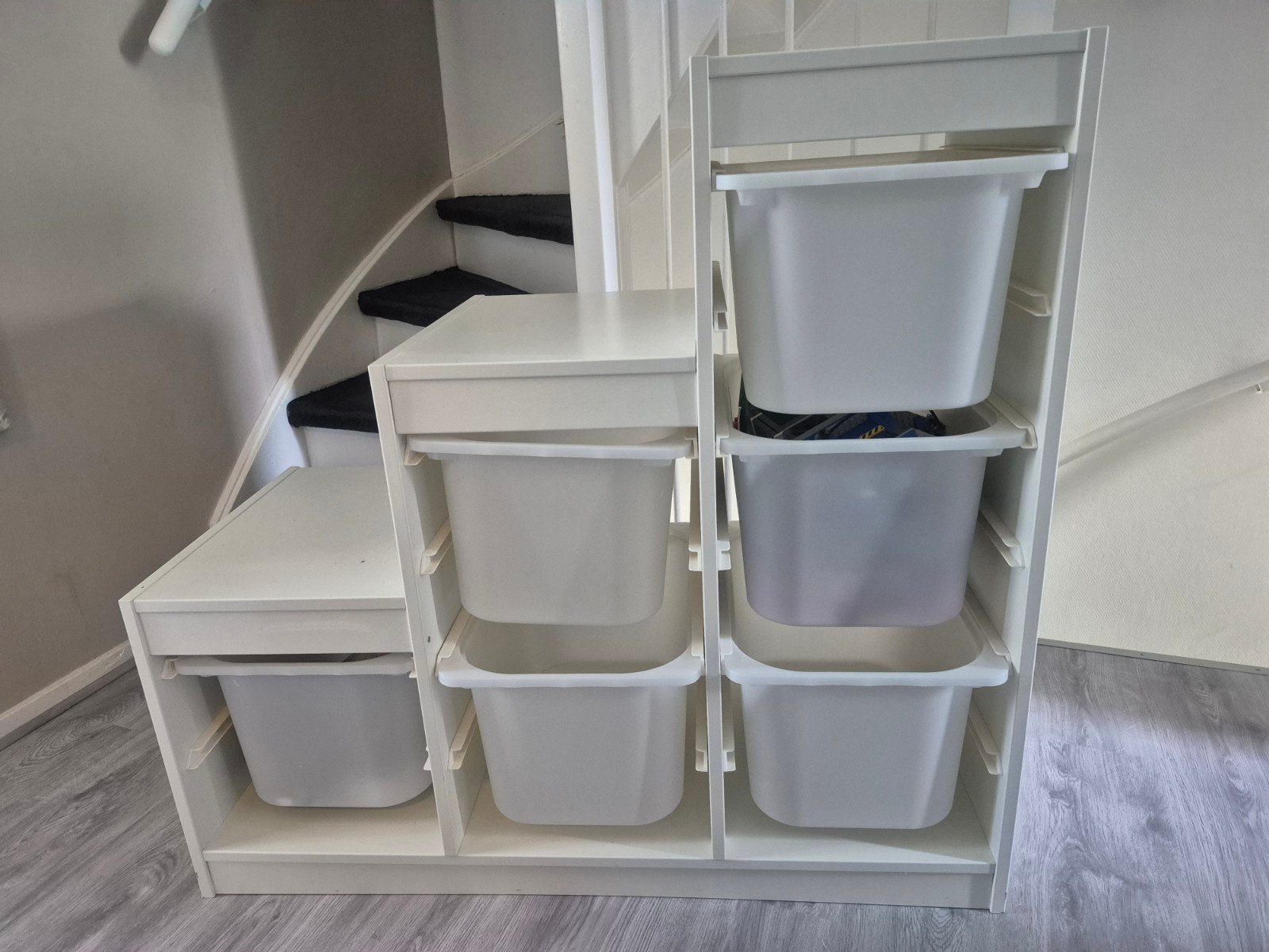 IKEA Trofast opbergsysteem met bakken - Gebruikt, Ophalen, Gebruikt