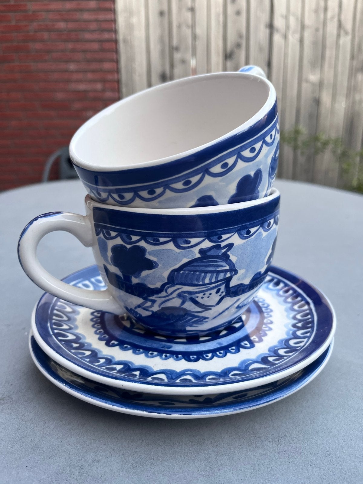 Delftsblauwe kommen / mokken van Blond Amsterdam, Huis en Inrichting, Keuken | Servies, Ophalen of Verzenden, Nieuw, Aardewerk