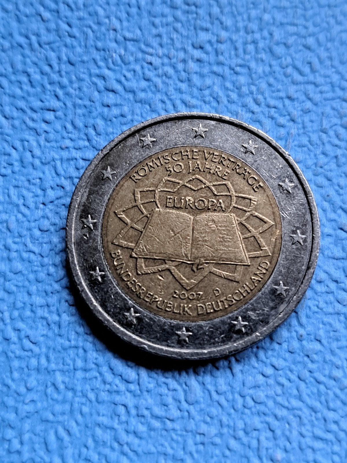 2 euro cc Duitsland 2007 Verdrag van Rome (D), Postzegels en Munten, Ophalen of Verzenden, Duitsland, 2 euro