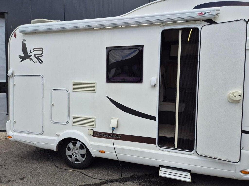 Rimor Renault DCi 125 Katamarano 2x Airco Schotel Vak. klaar, Caravans en Kamperen, Campers, Ringverwarming, Bedrijf, Renault - Rimor