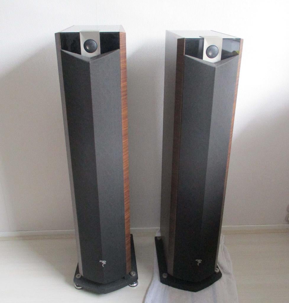Focal Chorus V 826V design vloerspeakers – high-end (set), Audio, Tv en Foto, Luidsprekers, Gebruikt, 120 watt of meer, Front, Rear of Stereo speakers