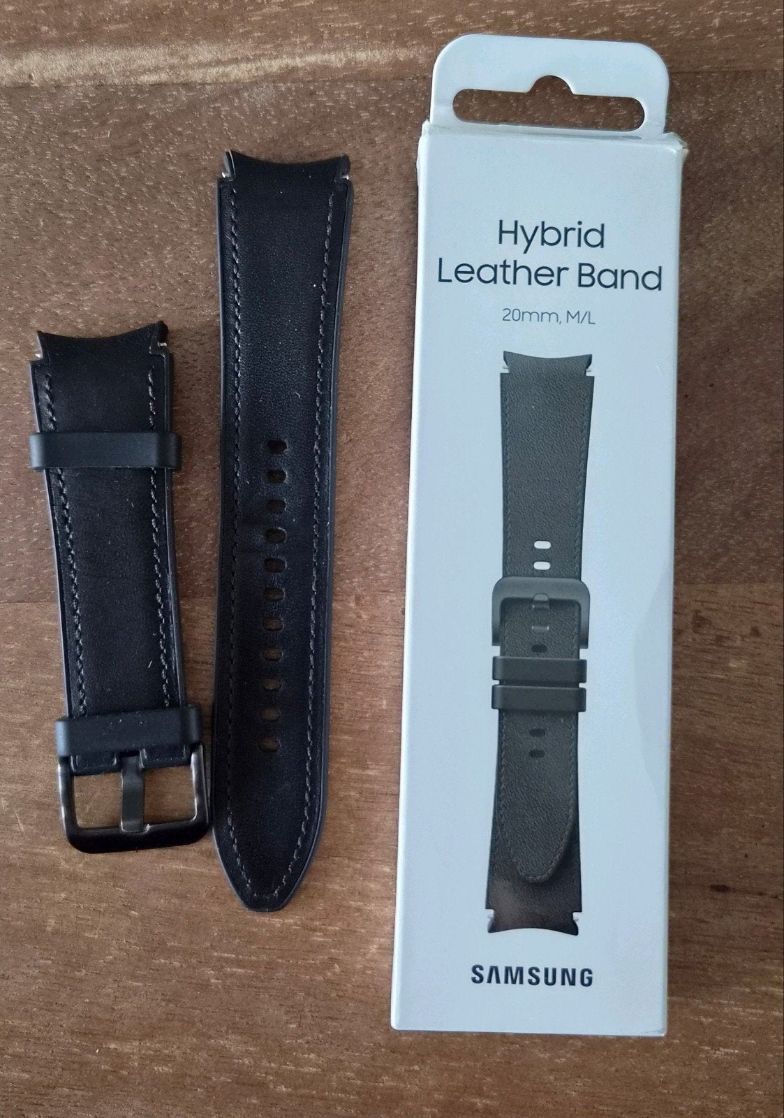 Samsung Galaxy Watch bandjes 20mm M/L (siliconen, stof, leer, Ophalen, Gebruikt, Zwart, Samsung