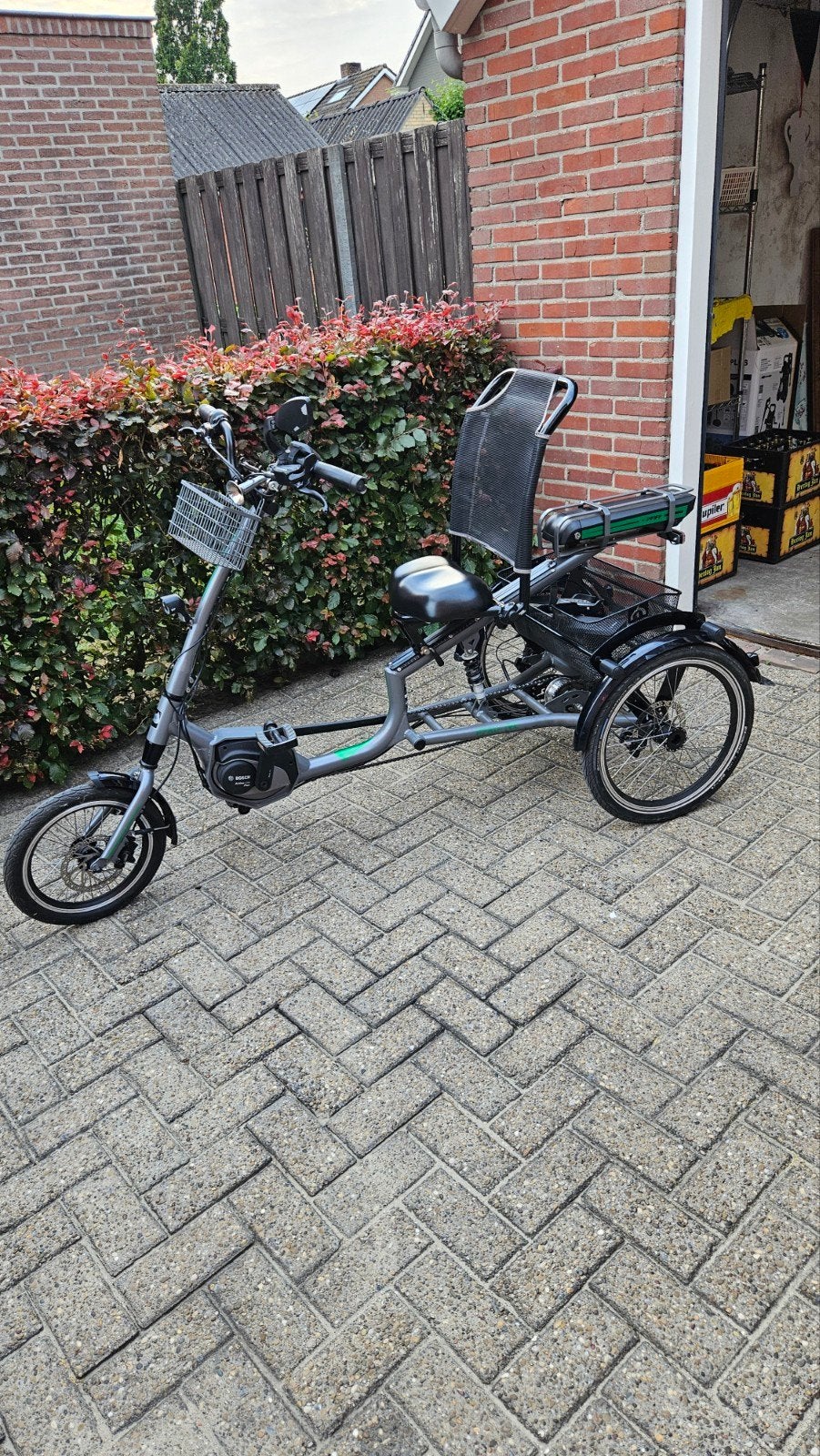 driewieler, Ophalen, Gebruikt