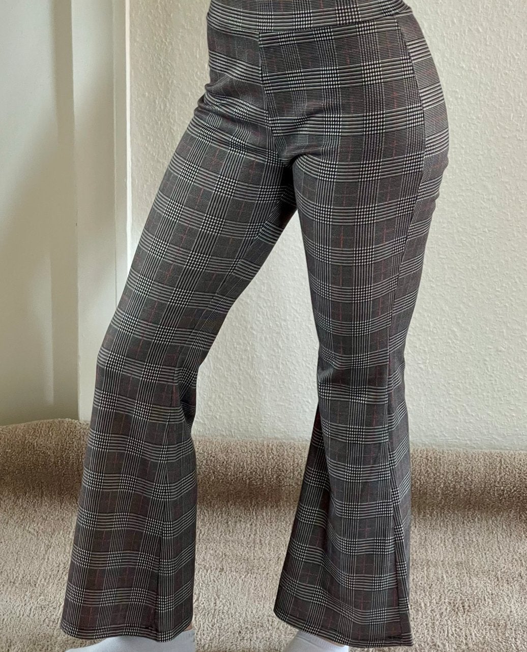 Papillonne Pantalon Maat M - Geruit, 2x Gedragen, Maat 38/40 (M), Ophalen of Verzenden, Zo goed als nieuw, Grijs