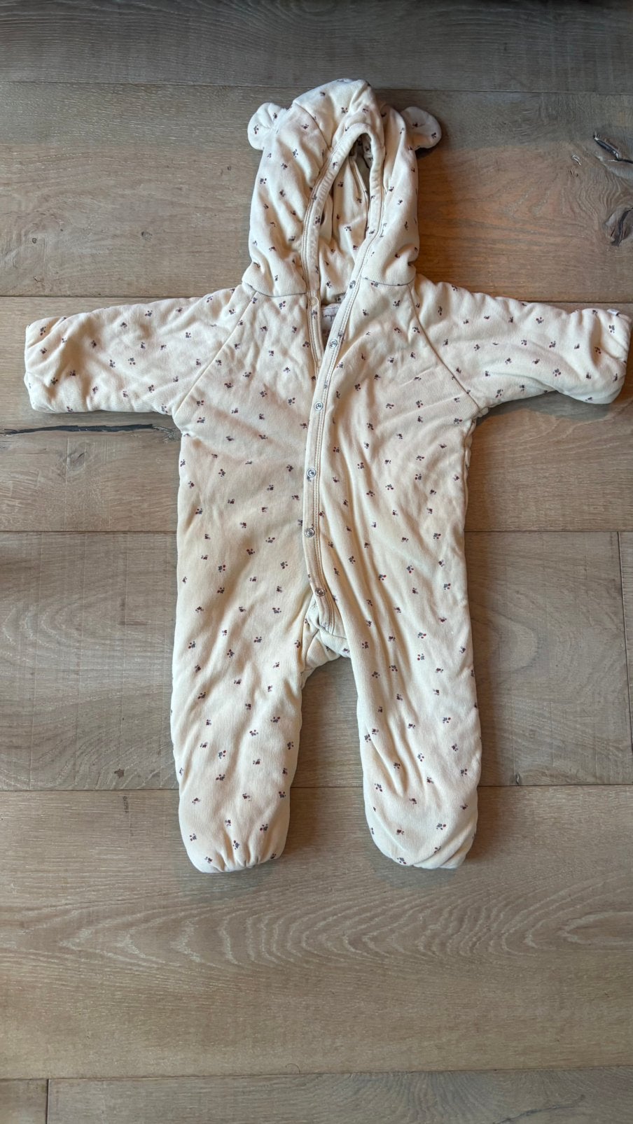 Konges Slojd pak 62 bloemen floral print winterpak onesie, Ophalen of Verzenden, Gebruikt, Meisje, Pakje