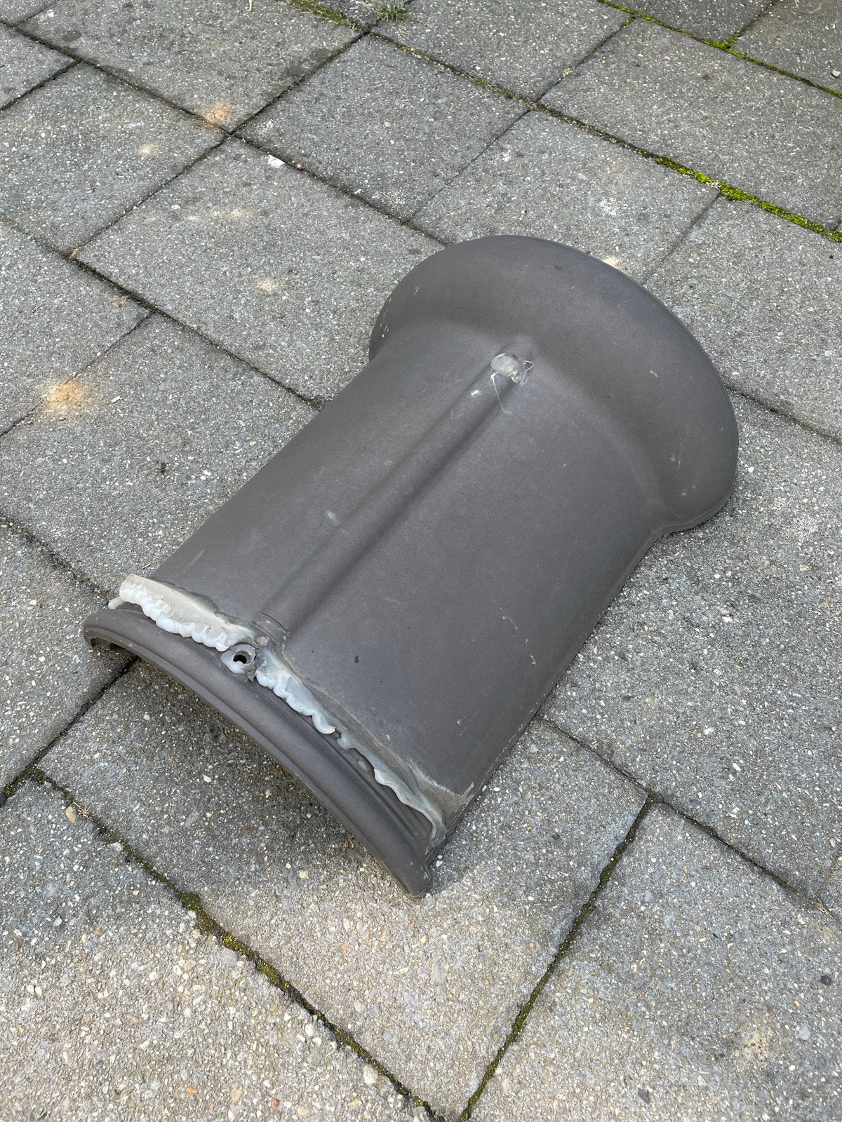 Nokpan Koramic/Wienerberger nokvorst, Doe-het-zelf en Verbouw, Ophalen, Gebruikt, Steen of Klei, 15 m² of meer