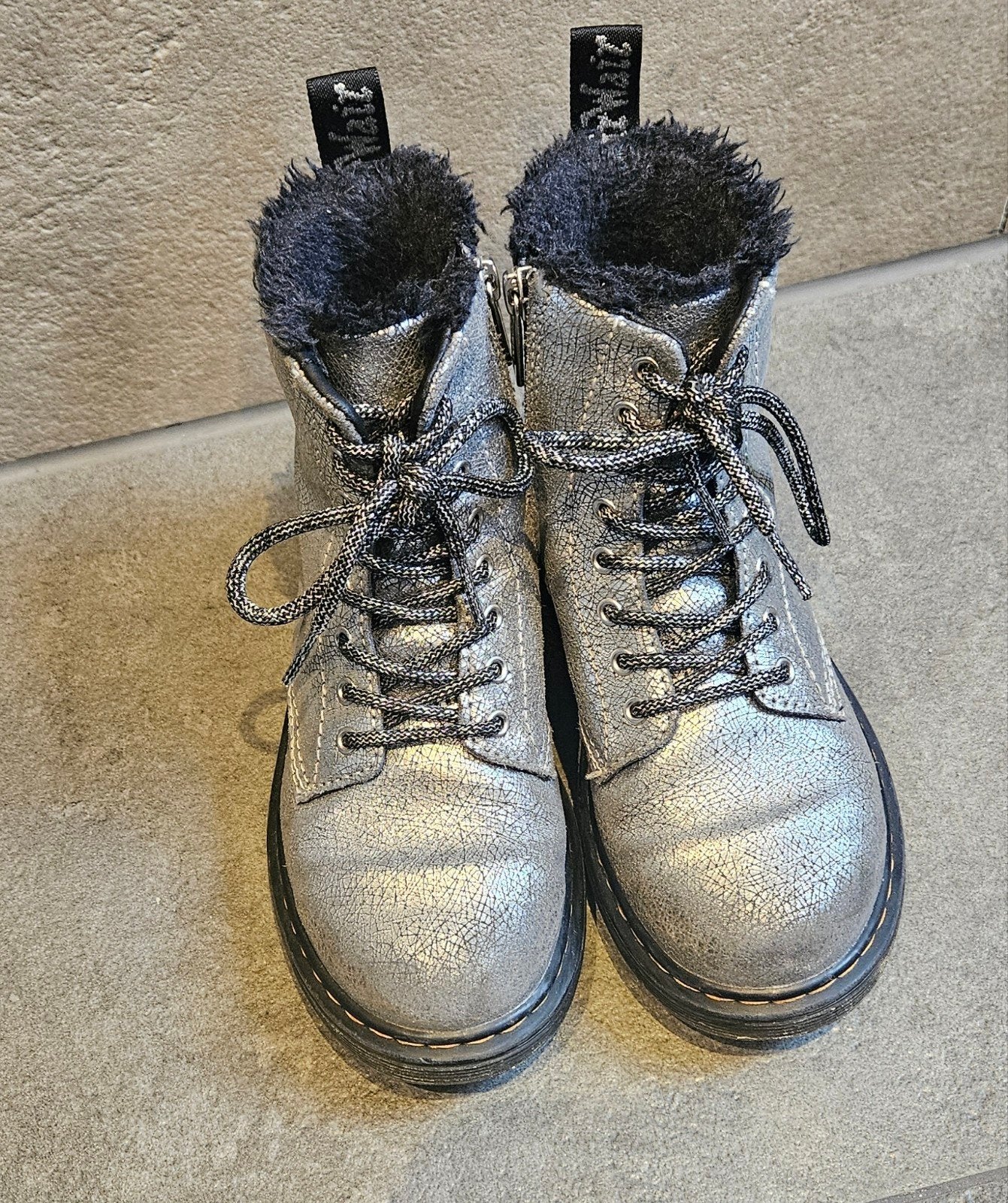 Dr. Martens veterboots meisjes laarzen maat 32, Ophalen of Verzenden, Zo goed als nieuw, Meisje, Laarzen