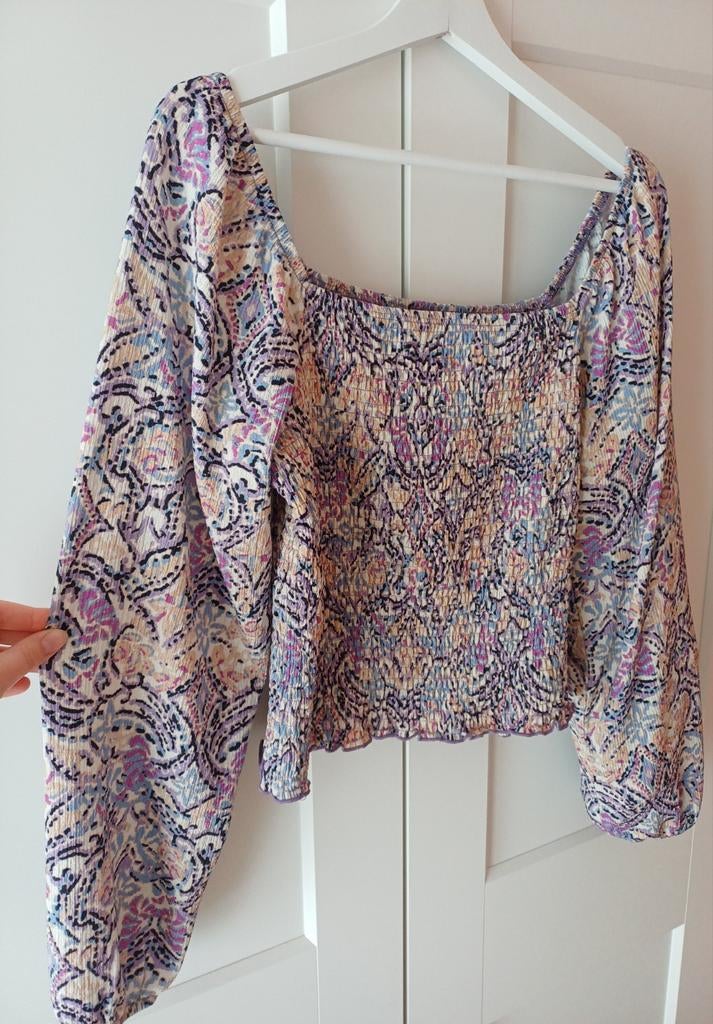 Top blouse van cotton club, Kleding | Dames, Tops, Ophalen of Verzenden, Zo goed als nieuw, Korte mouw