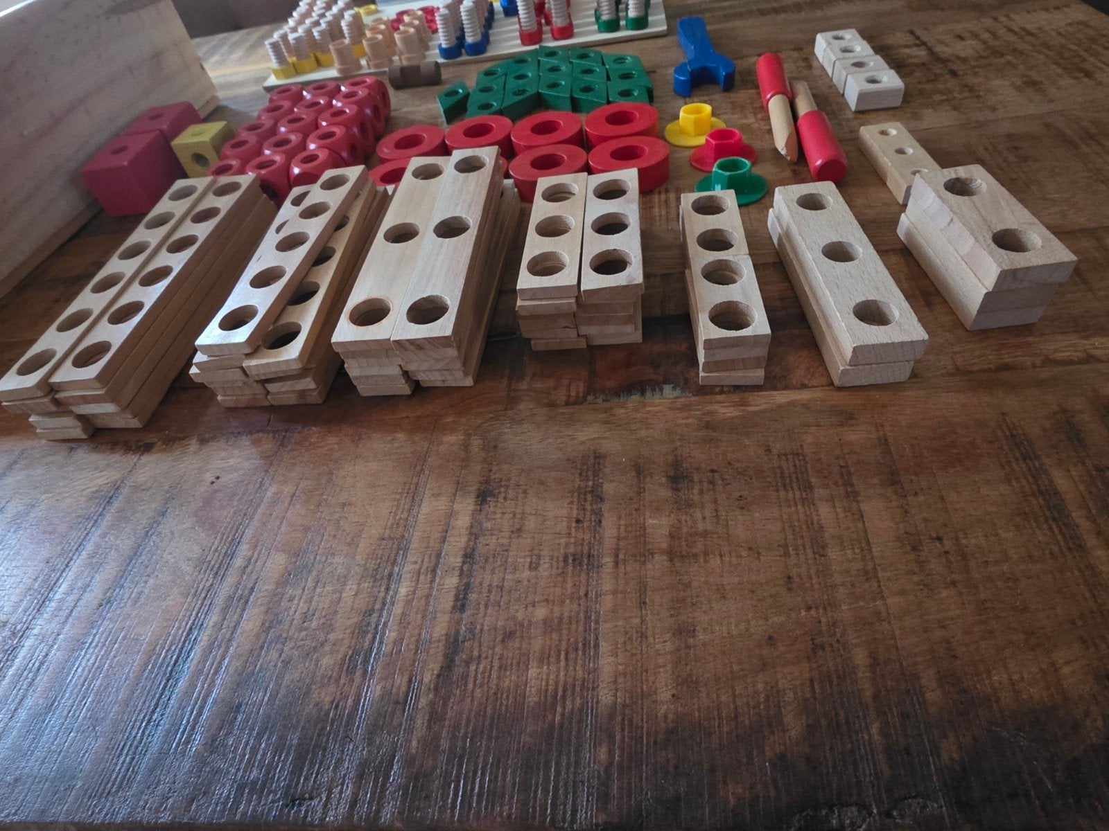 sio konstruktie houten speelgoed, Kinderen en Baby's, Ophalen of Verzenden, Gebruikt, Overige typen