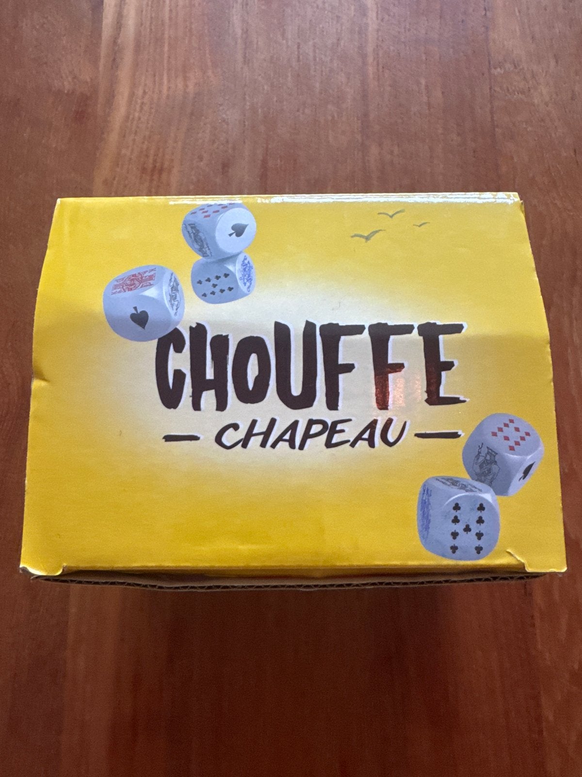 Chouffe Chapeau dobbelspel - Zo goed als nieuw, Hobby en Vrije tijd, Drie of vier spelers, Ophalen of Verzenden, Zo goed als nieuw